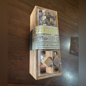 Wooden Mini 3 in 1 Puzzle Set